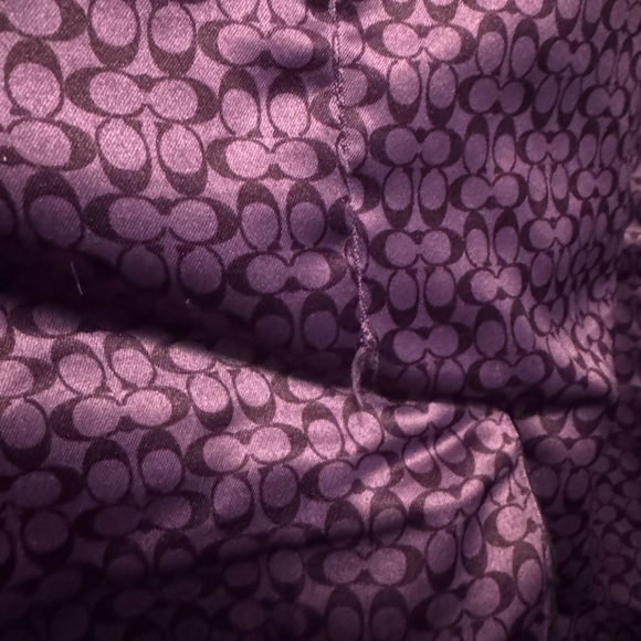 Coach Black Quilted Coat with Belt - Picture 10 of 11